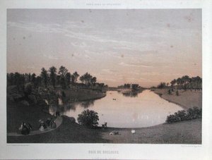 The Bois de Boulogne from 