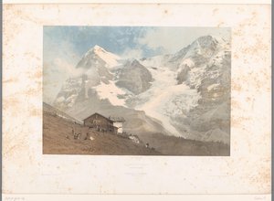 View of the Wengernalp by Eugene Ciceri
