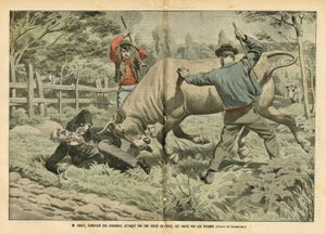 Illustration of Eugene Damblans in Le Pelerin