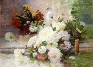 A Still Life with Autumn Flowers