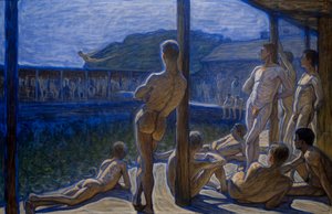 Naval Bathhouse by Eugène Jansson