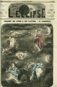 Moon Phase & the Other, the 4 Phases of the Moon Representing the 4 Social Categories of Women. Cover in 