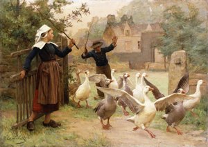 Guiding the Gaggle by Eugene Leon Labitte