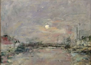Dusk on the Commercial Dock at Le Havre