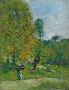 Garden at Fervaques, 1872