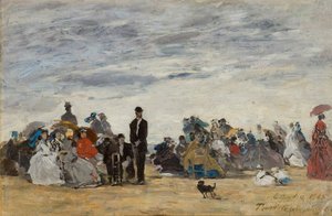 The Beach at Trouville
