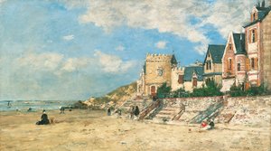 Malakoff Tower and the Shore at Trouville