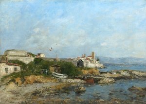 The Fortifications at Antibes, France, 1893