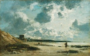 Trouville, the Black Rocks, c.1860-1865