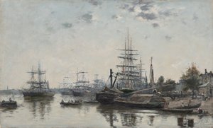 View of Bordeaux, from the Quai des Chartrons