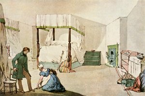 A Bedroom at an Inn, 1830, 1943