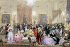 Evening in home of Dukes of Orleans