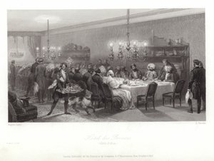 Hotel des Princes by Eugene Louis Lami