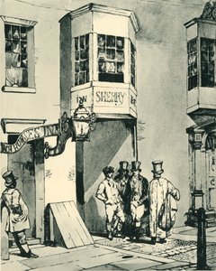 Inn and Post Office by Eugene Louis Lami