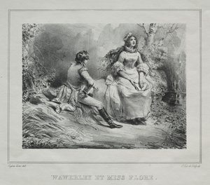 Picturesque Views of Scotland: Waverly and Miss Flora