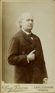 Portrait of Leconte de Lisle 1818-1894, c. 1870