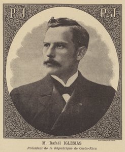 Rafael Iglesias, President of the Republic of Costa Rica by Eugene Pirou