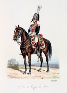 Gardes-du-Corps de Roi by Eugene Titeux