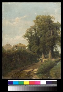 The Surroundings of Milan of The Washerwomen at Magolfa