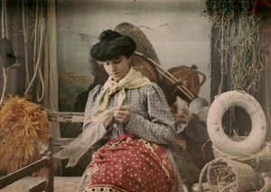 Portrait of Celestina Interguglielmi by Eugenio Interguglielmi