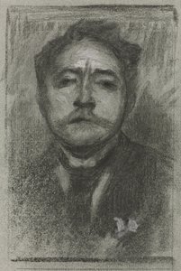 Portrait of Jean Ajalbert by Eugène Carrière