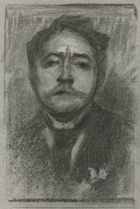 Portrait of Jean Ajalbert by Eugène Carrière