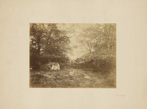Landscape Study by Eugène Cuvelier