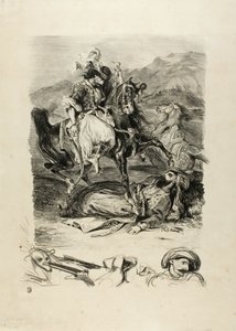 Combat Between Giaour and the Pasha