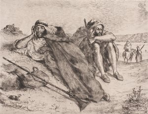 Arabs from Oran by Eugène Delacroix