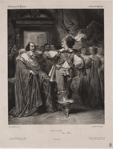 Chronicles of France: Scene of the Fronde - The Prince of Condé by Eugène François Marie Joseph Devéria