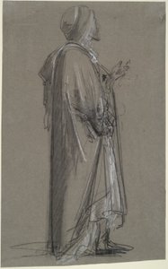 A Standing Arab by Eugène Fromentin