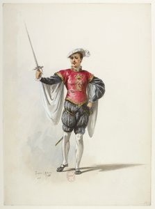 Saint-Saëns - Henry VIII - Costume Designs - Lacoste - 11. Costume by Eugene Lacoste