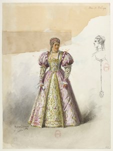 Anne Boleyn with Collar by Eugene Lacoste