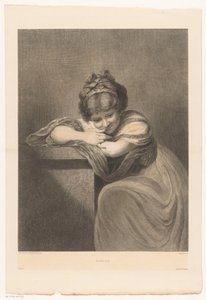 Portrait of a Seated Girl by Eugène Michel Joseph Abot