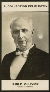 Emile Ollivier, Man of Letters by European Photographer