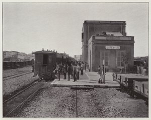 Jaffa, the Station by European Photographer