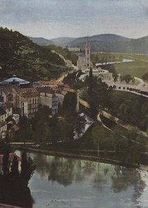 Lourdes, View from the Castle by European Photographer