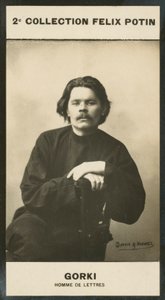 Maxime Gorki, Man of Letters by European Photographer