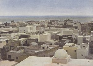 View of the City of Sfax by European Photographer