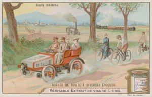 A Modern 19th Century Road by European School