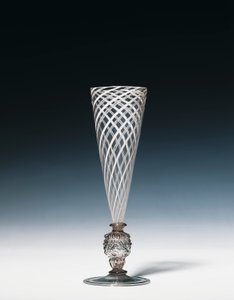 A Faon de Venise Latticinio Flute