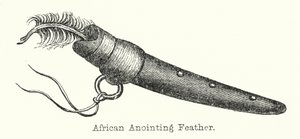 African Anointing Feather by European School