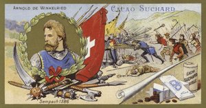 Arnold von Winkelried and the Battle of Sempach, Switzerland, 1386 by European School