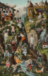 Babies in the Mountains by European School