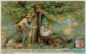 Butterfly Hunting and a Sleeper by European School
