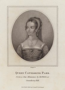 Catherine Parr, Sixth Wife of King Henry VIII by European School