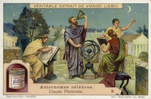 Claudius Ptolemy, Greco-Roman astronomer, mathematician and geographer by European School