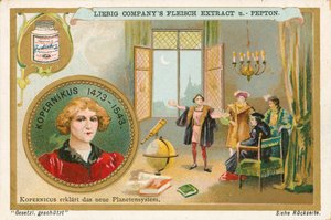 Copernicus, Liebig Card, Early 20th Century by European School