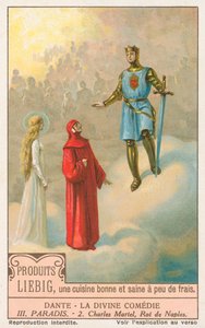 Dante, The Divine Comedy, Liebig Card, Early 20th Century by European School