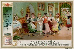 Der Freischutz: Agathe the Bride by European School